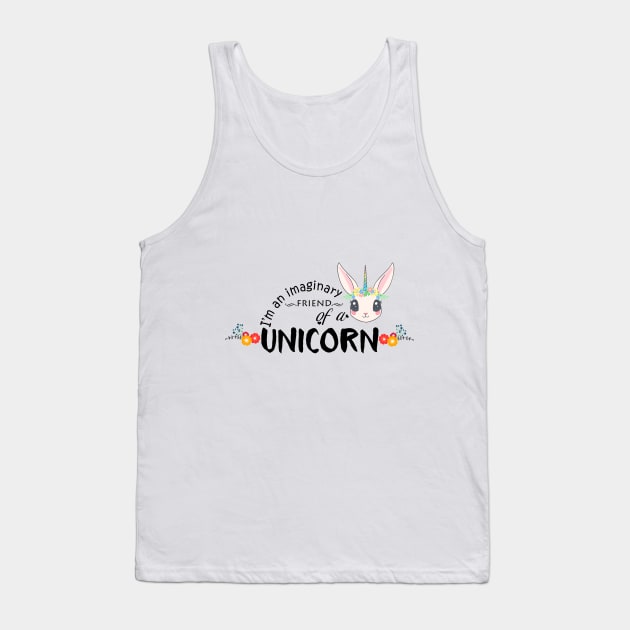 Unicorn's imaginary friend Tank Top by hedehede